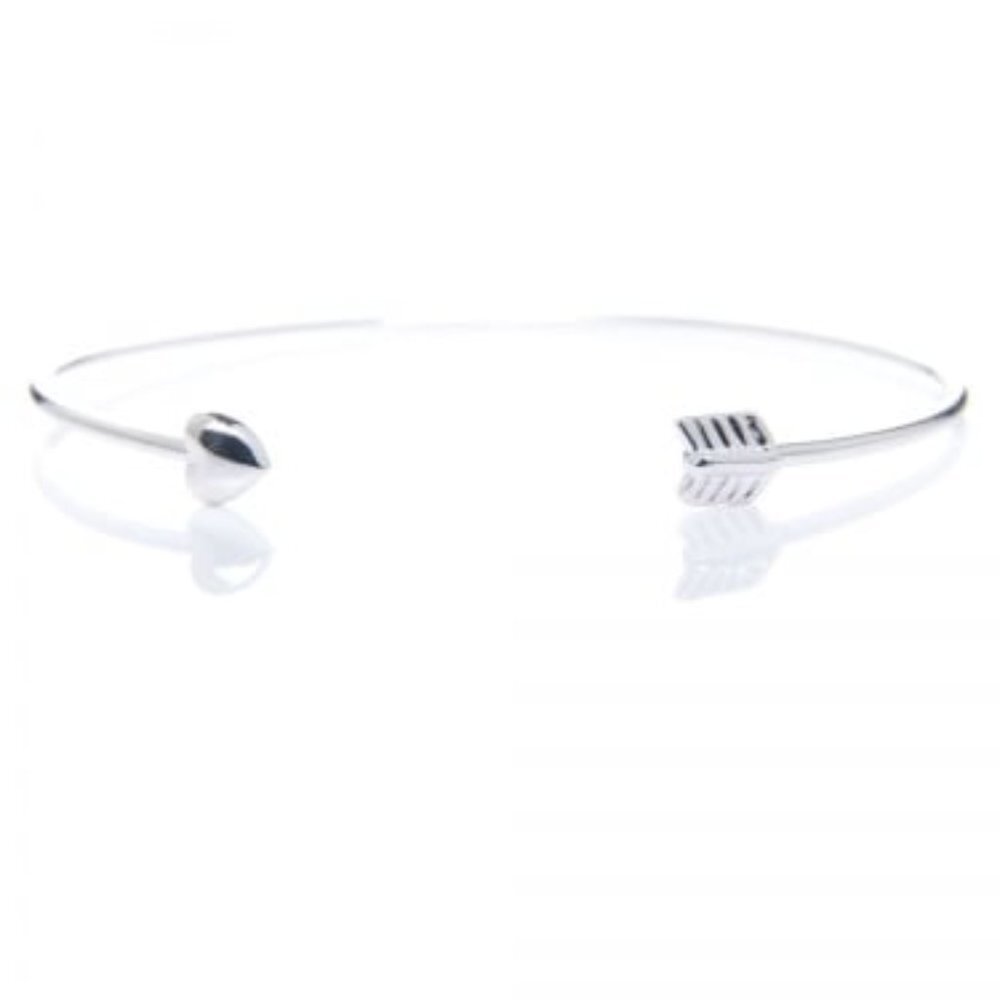 Ted Baker Carise Cupides Arrow SILVER Cuff